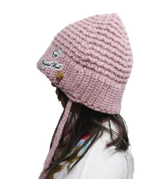 CRYSTAL BALL（クリスタルボール） ニット帽 ニットキャップ ヒッピー