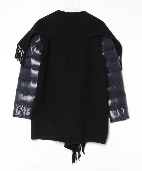 MONCLER（モンクレール） フリルダウンジャケット S ネイビー