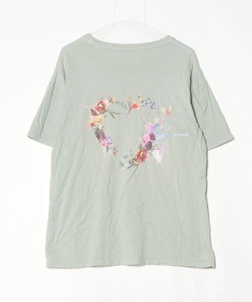 「rehacer」 半袖Tシャツ - レッド レディース_画像2