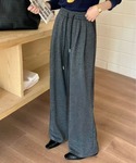 ワイドパンツ パンツ スエットパンツ レディースの詳細画像1