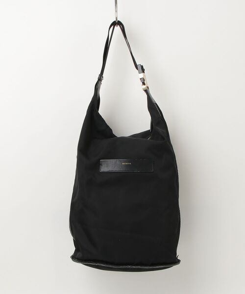 「ORSETTO」 ワンポイントショルダーバッグ - ブラック レディース_画像2