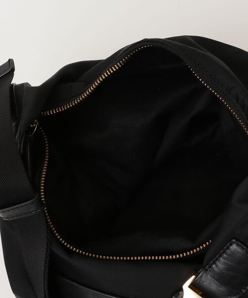 「ORSETTO」 ワンポイントショルダーバッグ - ブラック レディース_画像4