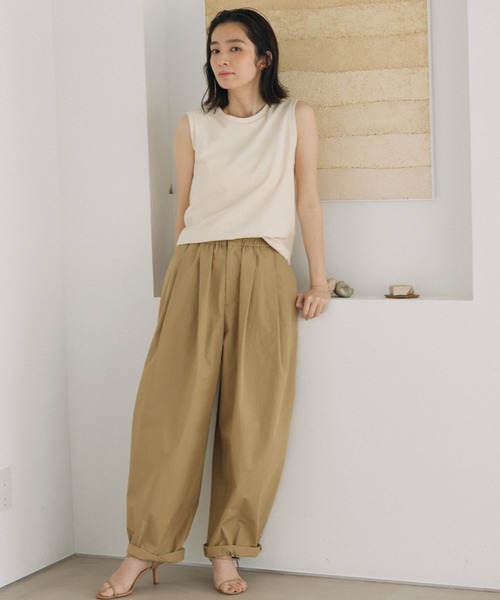 「BABYLONE」 パンツ フリー ブラック レディース_画像2