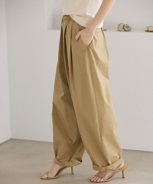 「BABYLONE」 パンツ フリー ブラック レディース_画像3