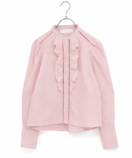 Marilyn Moon（マリリンムーン） ブラウス シャツ modern sleeve jabot