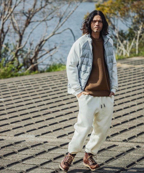 「+phenix」 長袖ニット X-LARGE ブラック メンズ_画像8