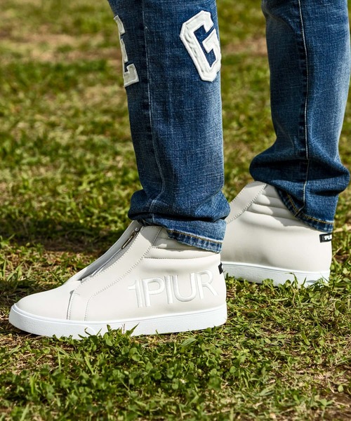 「1PIU1UGUALE3 RELAX 」 ハイカットスニーカー 28 ブラック メンズ_画像9