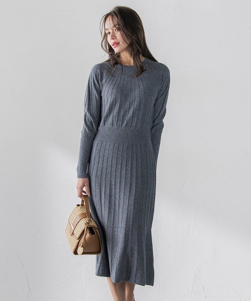 Viaggio Blu（ビアッジョブルー） ワンピース ニットワンピース