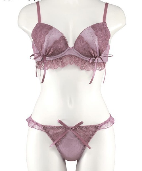 (未使用) miss Naory イタリア製ブラ＆ショーツセット SALE】【northerly】 クラシカルレースふわもりブラセット ｜San-ai