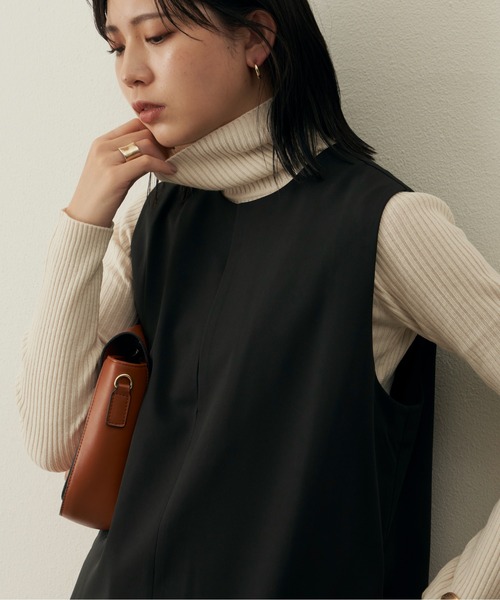 「Aunt Marie's」 サロペットスカート FREE ブラック レディース_画像8