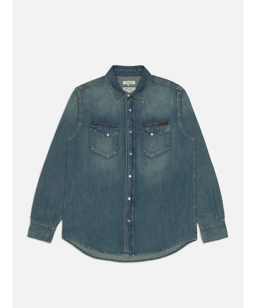 Nudie Jeans（ヌーディージーンズ） シャツ Gunnar Denim Shirt