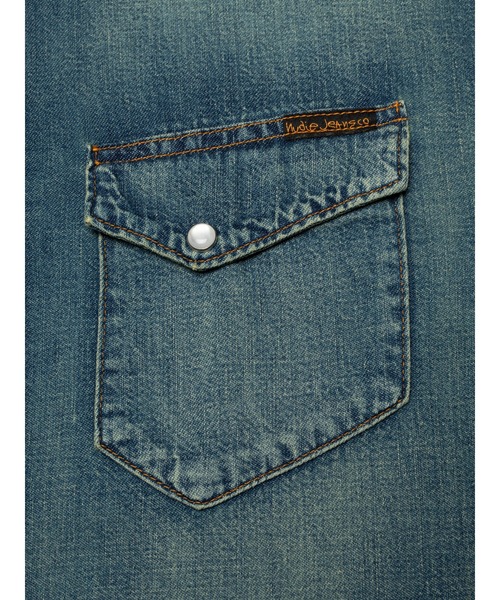 Nudie Jeans（ヌーディージーンズ） シャツ Gunnar Denim Shirt