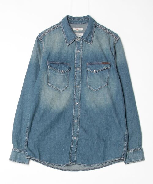 Nudie Jeans（ヌーディージーンズ） シャツ Gunnar Denim Shirt