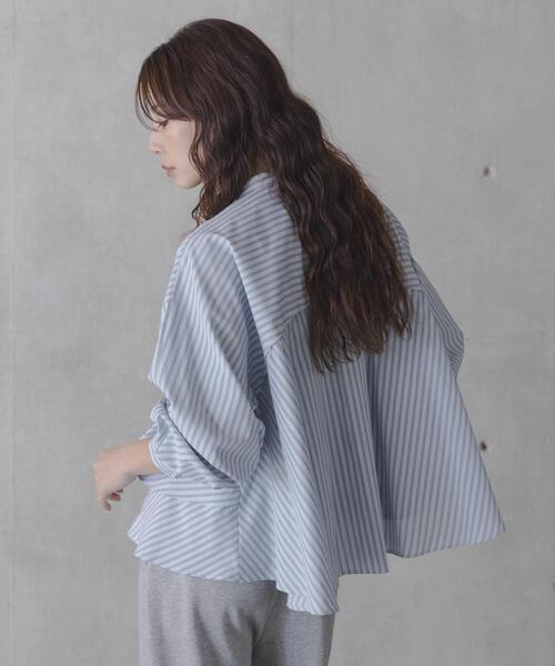 URBAN RESEARCH Sonny Label ブラウス シャツ 「WEB限定」バンドカラー