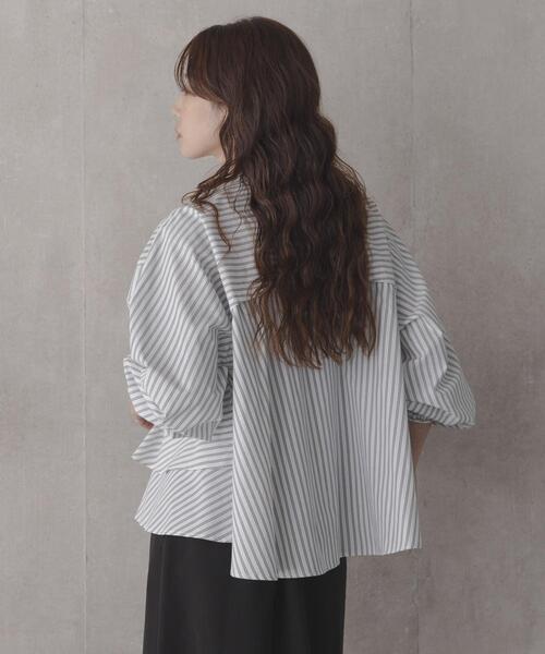 URBAN RESEARCH Sonny Label ブラウス シャツ 「WEB限定」バンドカラー