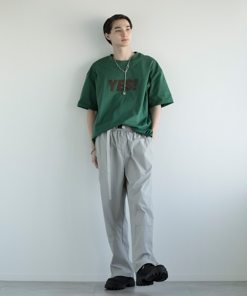 「aimoha」 カーゴパンツ X-LARGE ブラック メンズ_画像3