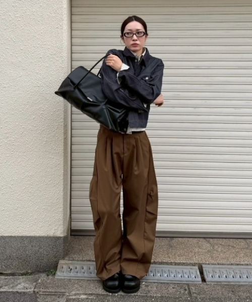 Chikashitsu+（チカシツプラス） ボストンバッグ 「Chikashitsu +