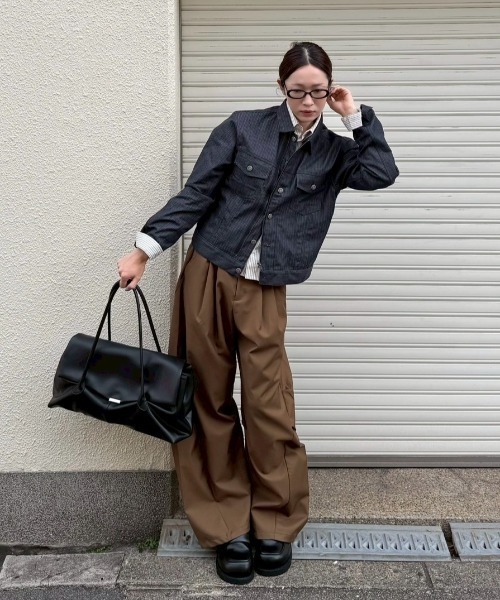 Chikashitsu+（チカシツプラス） ボストンバッグ 「Chikashitsu +