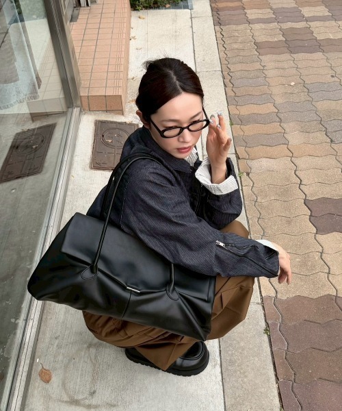 Chikashitsu+（チカシツプラス） ボストンバッグ 「Chikashitsu +