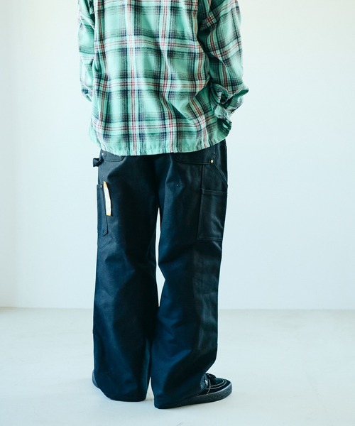 ワイドパンツ パンツ メンズ レディースの画像