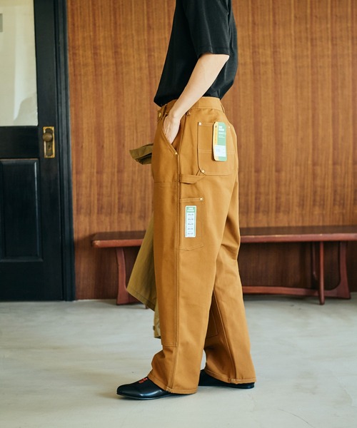 ワイドパンツ パンツ メンズ レディースの画像