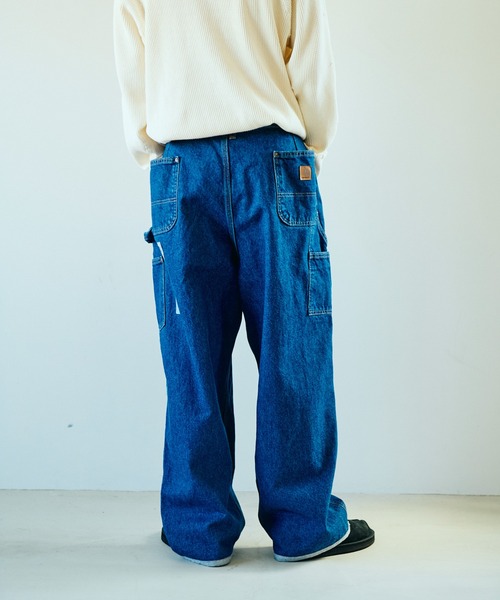 ワイドパンツ パンツ メンズ レディースの画像