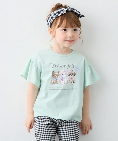 ANY（エニィ） tシャツ 「綿100%」ドロップショルダー アニマル