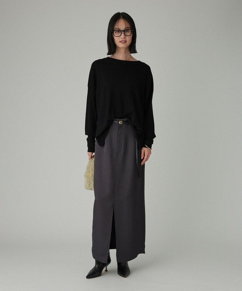 「BABYLONE」 長袖カットソー フリー ホワイト レディース_画像4