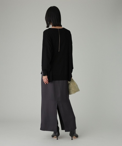 「BABYLONE」 長袖カットソー フリー ホワイト レディース_画像5