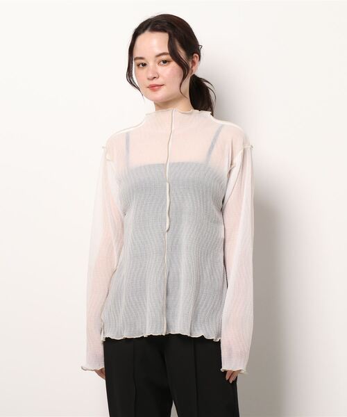 「merry jenny」 長袖カットソー FREE グレー レディース_画像3