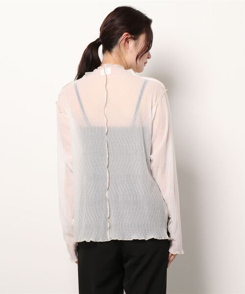 「merry jenny」 長袖カットソー FREE グレー レディース_画像5