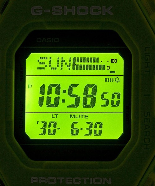 G-SHOCK WR20BAR ライムグリーン デジタル腕時計 GDB500S-3 | Digital Green Step-Counter Watch | Casio G-SHOCK