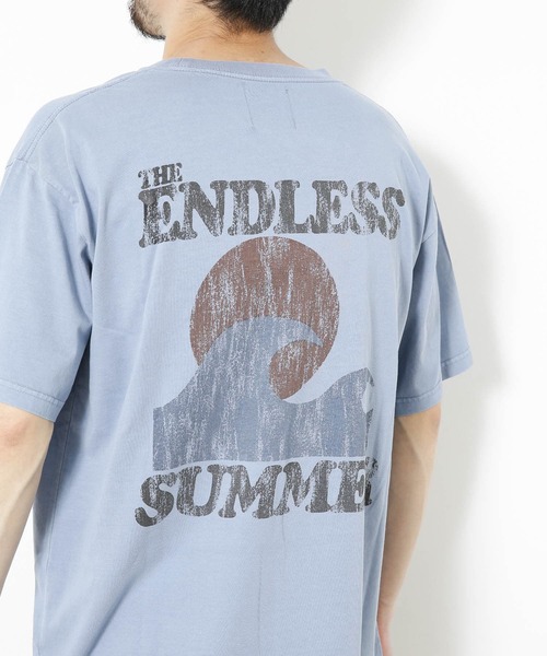 「The Endless Summer」 半袖Tシャツ LARGE チャコールグレー メンズ_画像5