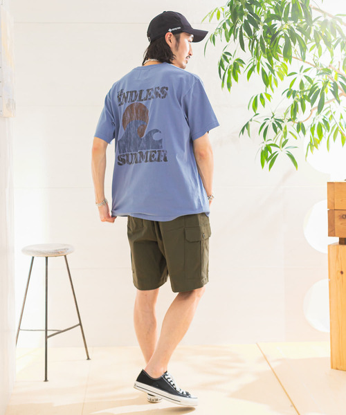 「The Endless Summer」 半袖Tシャツ LARGE チャコールグレー メンズ_画像6