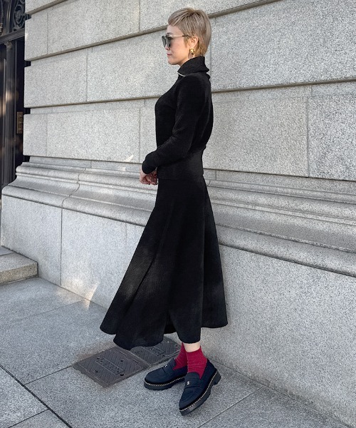 「JENNE」 長袖カットソー SMALL アイボリー レディースの画像
