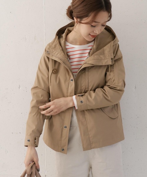 「URBAN RESEARCH DOORS」 マウンテンパーカー ONE ベージュ レディースの画像