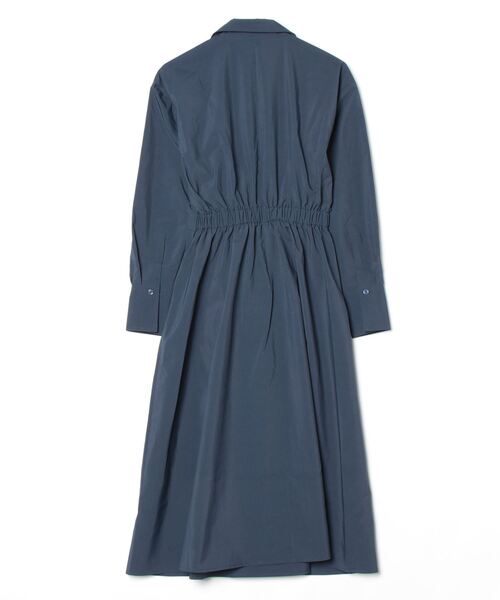 「RONEL」 シャツワンピース L ベージュ レディース_画像2