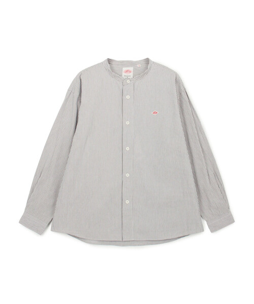 Danton（ダントン） 長袖シャツ 38 グレー系その他 メンズ : ZOZOTOWN