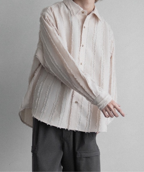 「Casper John」 長袖シャツ SMALL グリーン メンズ_画像4