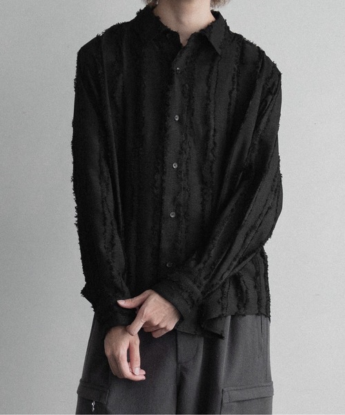 「Casper John」 長袖シャツ SMALL グリーン メンズ_画像5