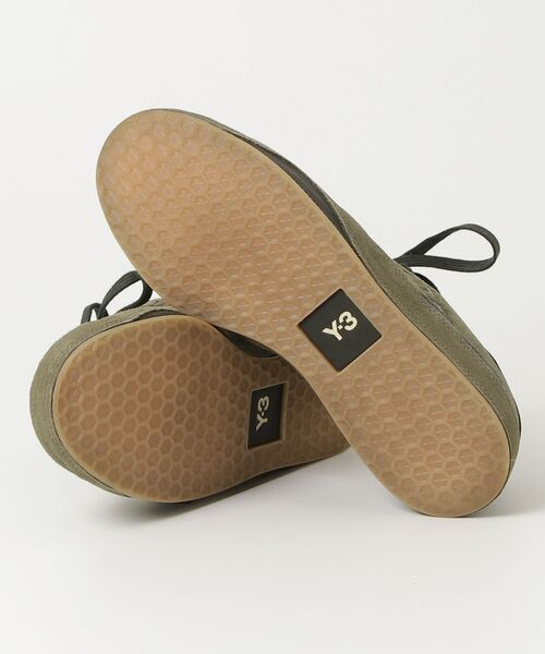 「Y-3」 ローカットスニーカー 22.5cm ダークグリーン メンズの画像