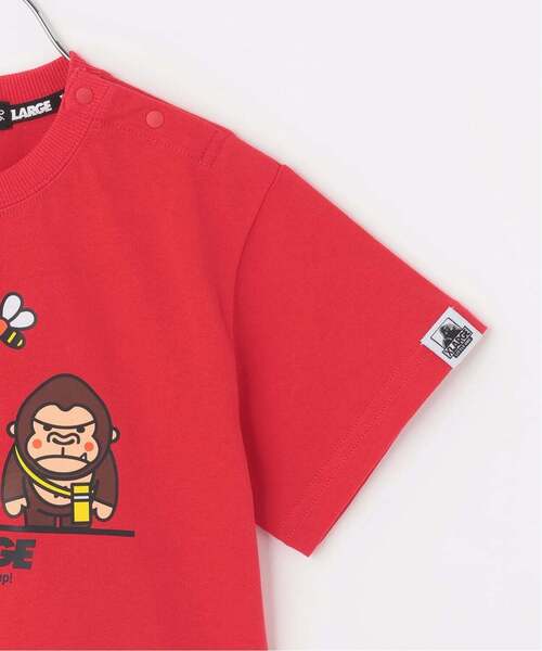 専用になりました！XLARGE 赤 長袖 Tシャツ 120 ゴリラ　2点 XLARGE KIDS（エクストララージ キッズ） tシャツ スプリングイベント