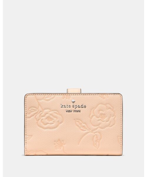 kate spade NEW YORK レディース二つ折り財布（柄：花柄、フラワー