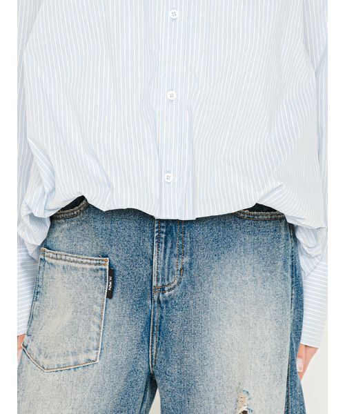 SORIN（ソリン） ブラウス シャツ Cut Out Balloon Shirt/カットアウト