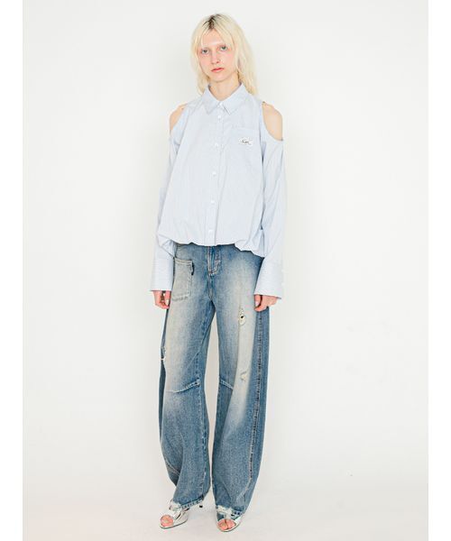 SORIN（ソリン） ブラウス シャツ Cut Out Balloon Shirt/カットアウト
