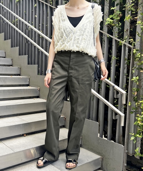 「Spick \u0026 Span」 カーゴパンツ 38 カーキ レディースの画像