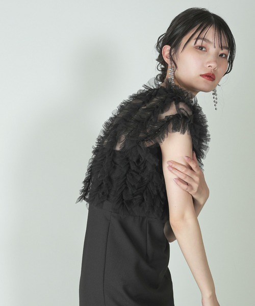「Kana」 コンビワンピース M チャコールグレー レディース_画像8