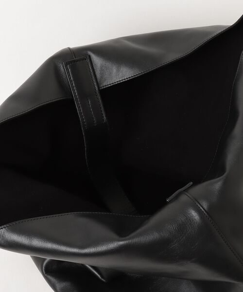 「AURALEE」 26SS LEATHER SHOULDER BAG MADE BY AETAトートバッグ - ブラック レディース_画像4