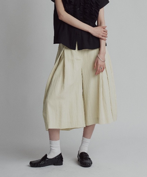バミューダパンツ（レディースファッション）（サイズ（S/M/L）：L