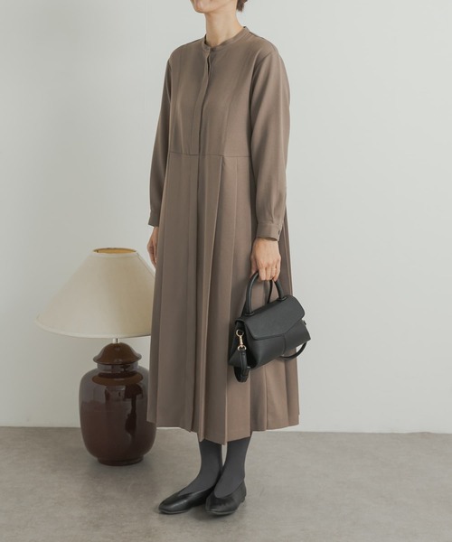 「URBAN RESEARCH DOORS」 長袖ワンピース SMALL グレー レディース_画像6